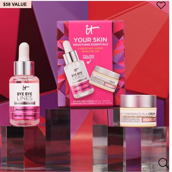 NEW iT Cosmetics YOUR SKIN SMOOTHING ESSENTIALS SKINCARE GIFT SET - Picture 2 of 11